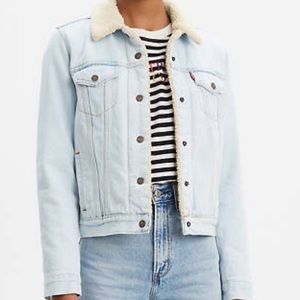 Levi’s Sherpa jean jacket